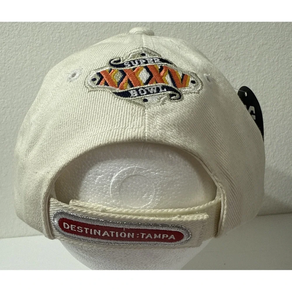 BALTIMORE RAVENS Football 2000 Conference Champions Super Bowl Hat With‎ Tags